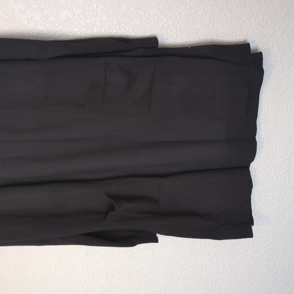 89th & Madison black long sleeve long open front cardigan sweater - Picture 5 of 10